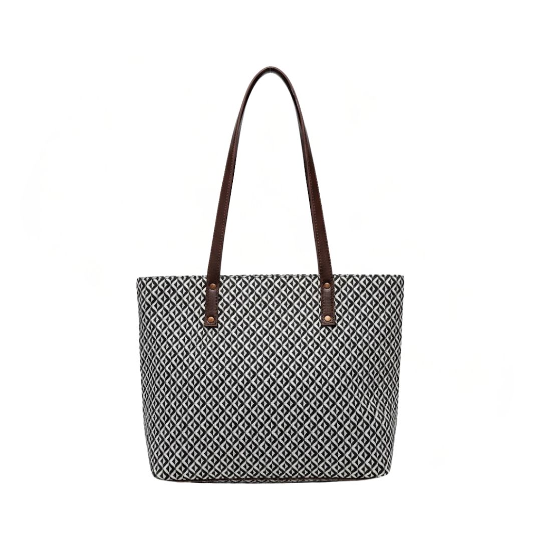 Stylish Eco-Friendly 2 Zip Tote Bag